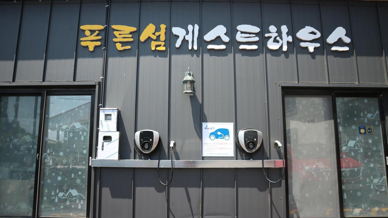 Blue Island Guesthouse Seogwipo Exterior foto